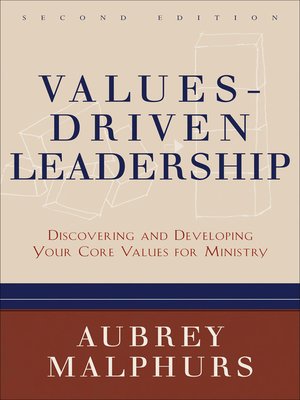 cover image of Values-Driven Leadership